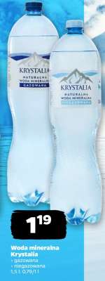 Woda mineralna Krystalia