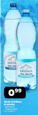 Woda Źródlana Krystalia