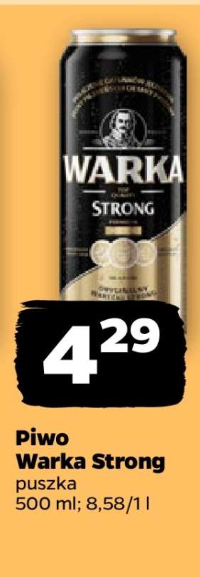 Piwo WARKA STRONG