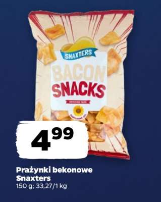 Prażynki bekonowe Snaxters