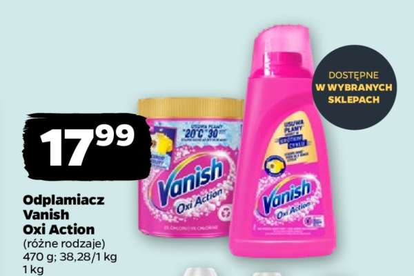 Odplamiacz Vanish Oxi Action