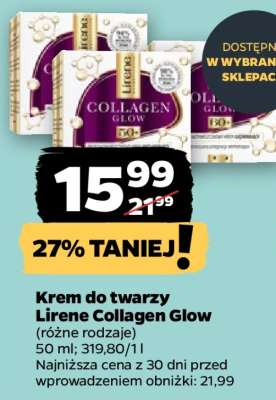 Krem do twarzy Lirene Collagen Glow