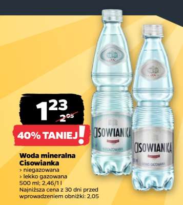 Woda mineralna CISOWIANKA
