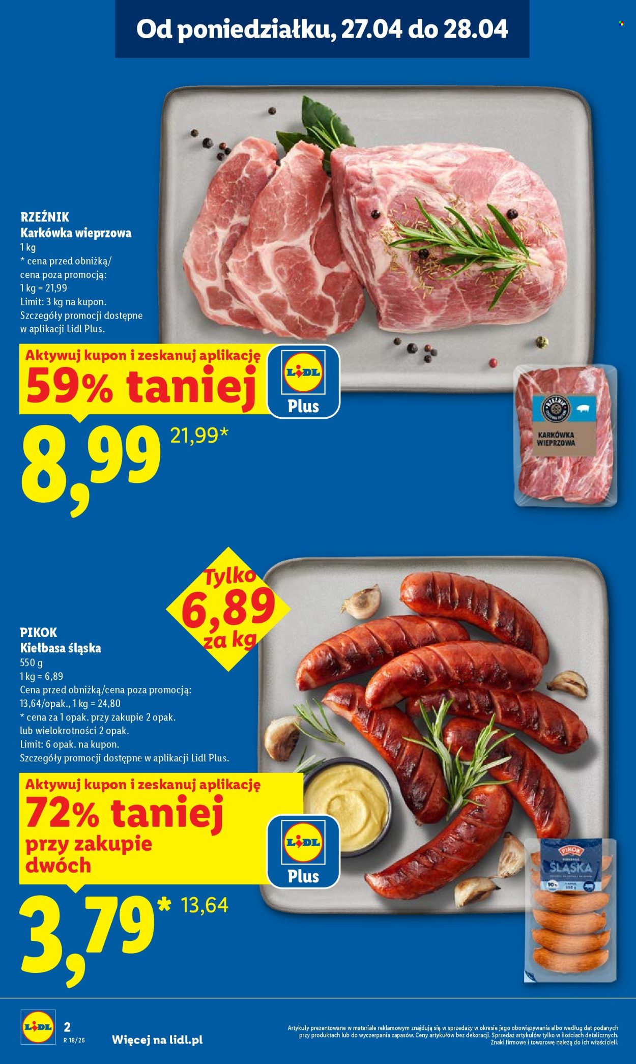 Gazetka Lidl - 27.04.2026 - 28.04.2026. Strona 2