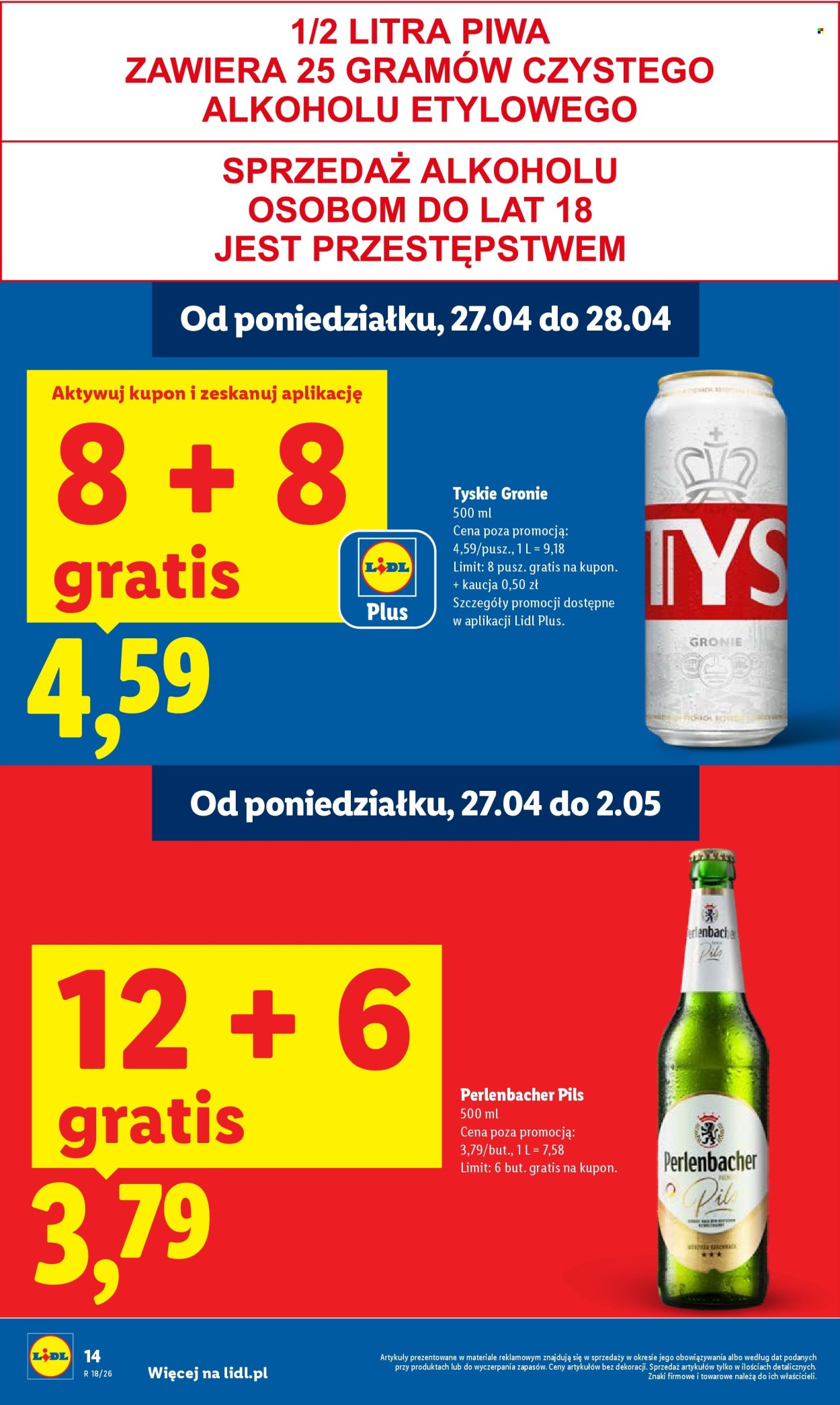 Gazetka Lidl - 27.04.2026 - 28.04.2026. Strona 14