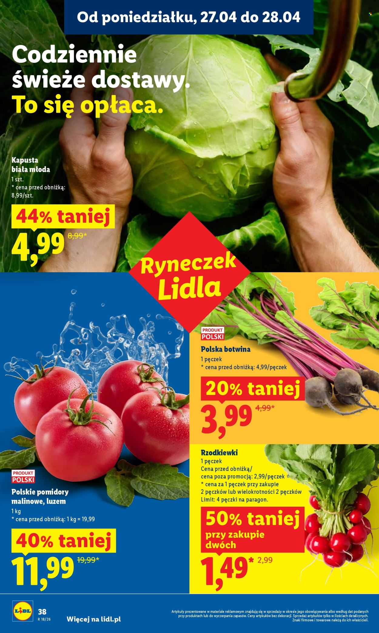 Gazetka Lidl - 27.04.2026 - 28.04.2026. Strona 38