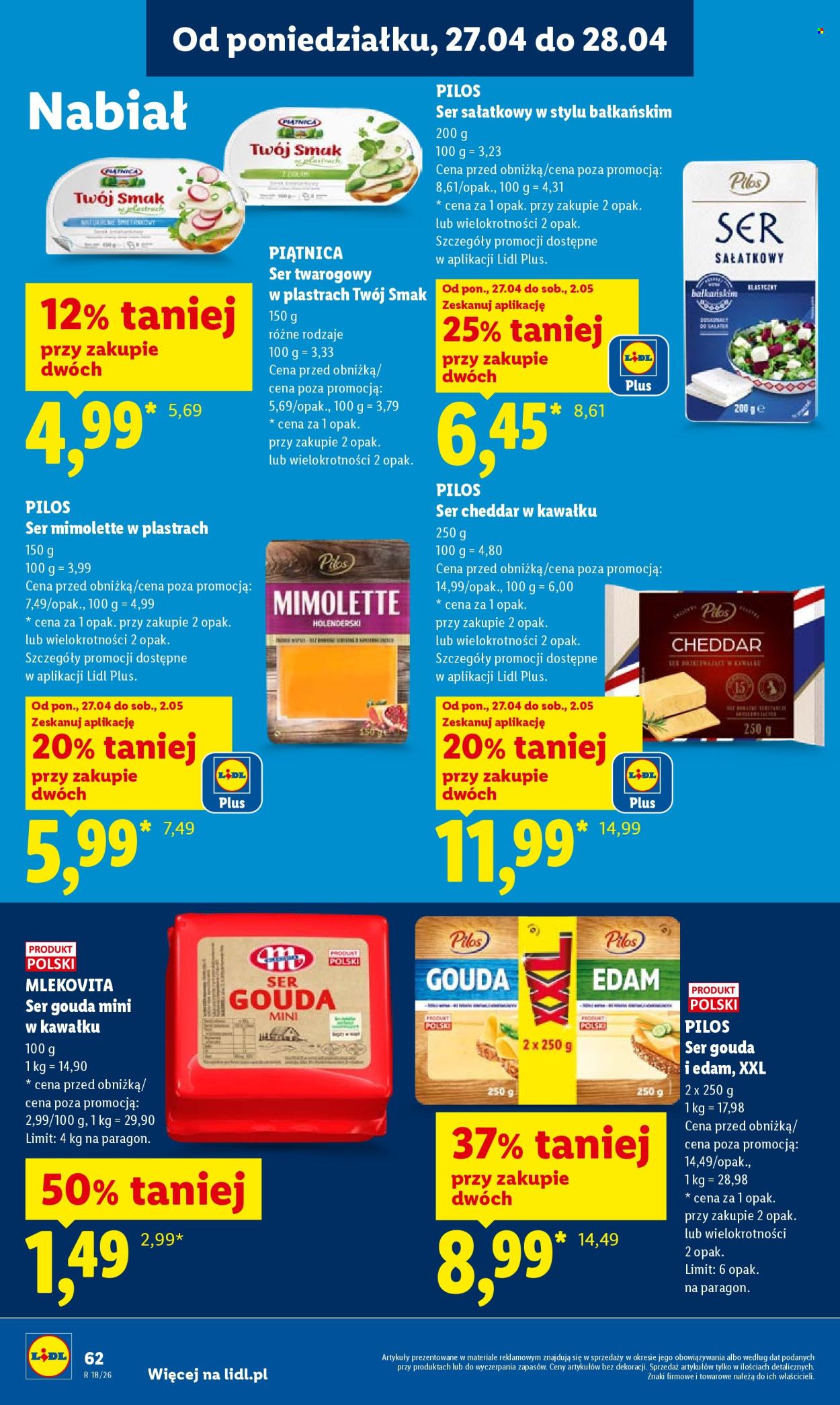 Gazetka Lidl - 27.04.2026 - 28.04.2026. Strona 62