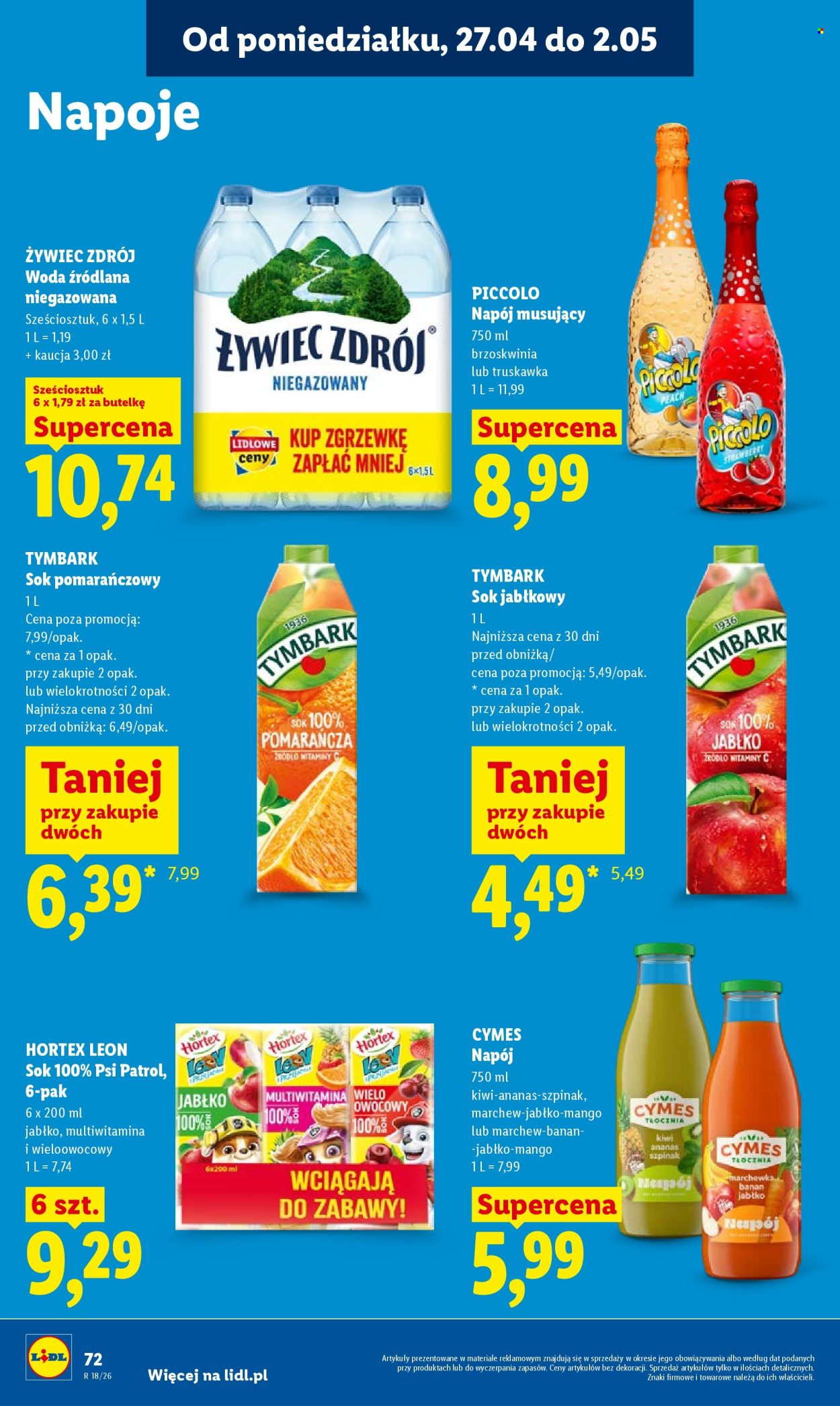 Gazetka Lidl - 27.04.2026 - 28.04.2026. Strona 72
