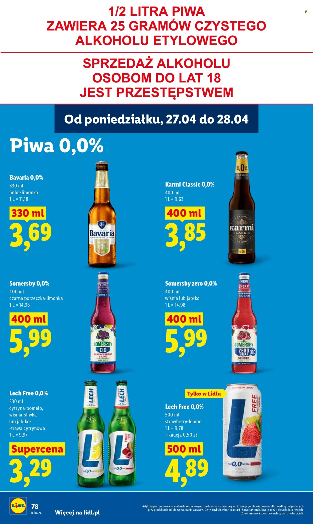 Gazetka Lidl - 27.04.2026 - 28.04.2026. Strona 78