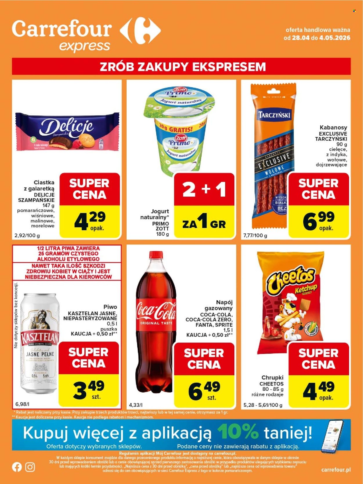 Gazetka Carrefour Express - 28.04.2026 - 4.05.2026. Strona 1