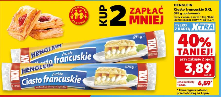 Ciasto francuskie XXL