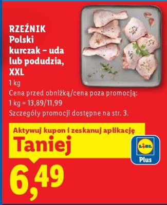 RZEŹNIK Polski kurczak – uda lub podudzia, XXL