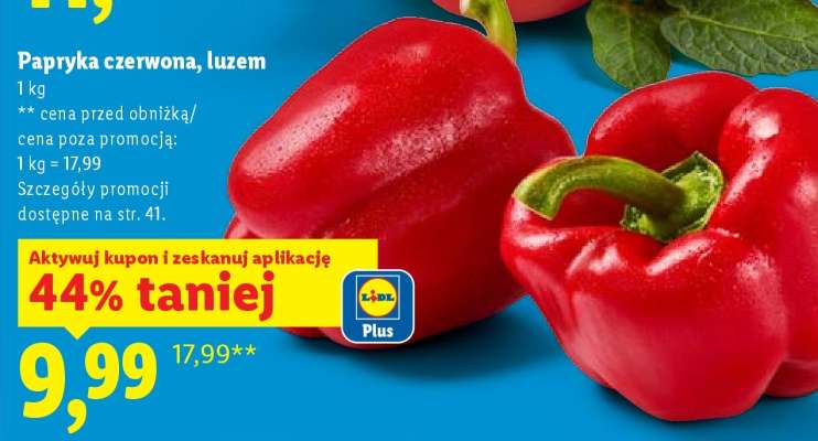 Papryka czerwona, luzem