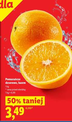 Pomarańcze deserowe, luzem