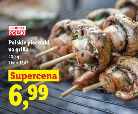 Polskie pieczarki na grilla