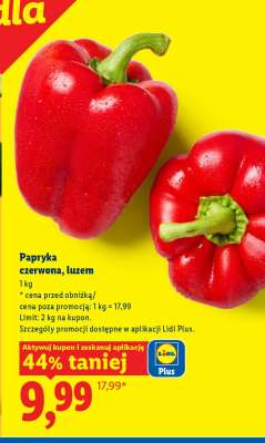 Papryka czerwona, luzem