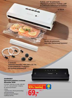 SILVERCREST Zgrzewarka próżniowa z zestawem akcesoriów