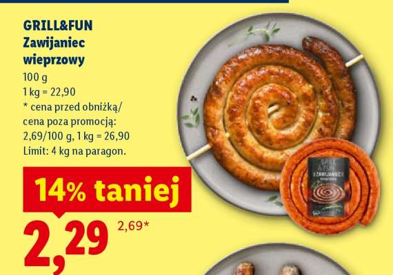 GRILL&FUN Zawijaniec wieprzowy