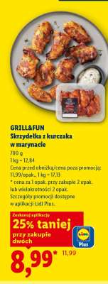GRILL&FUN Skrzydełka z kurczaka w marynacie