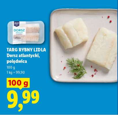 Dorsz atlantycki polędwica*