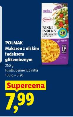 POLMAK Makaron z niskim indeksem glikemicznym