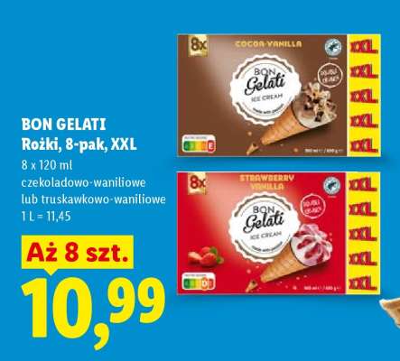 BON GELATI Rożki, 8-pak, XXL