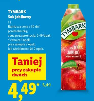 TYMBARK Sok jabłkowy