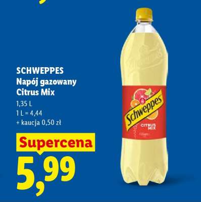 Schweppes Napój gazowany Citrus Mix