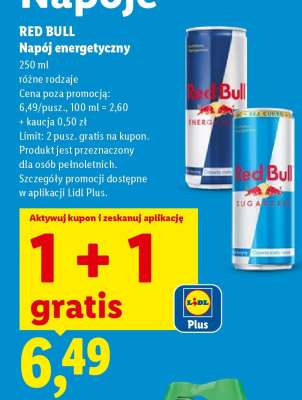 RED BULL Napój energetyczny