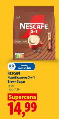 NESCAFÉ Napój kawowy 3 w 1 Brown Sugar