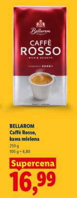 BELLAROM Caffè Rosso, kawa mielona