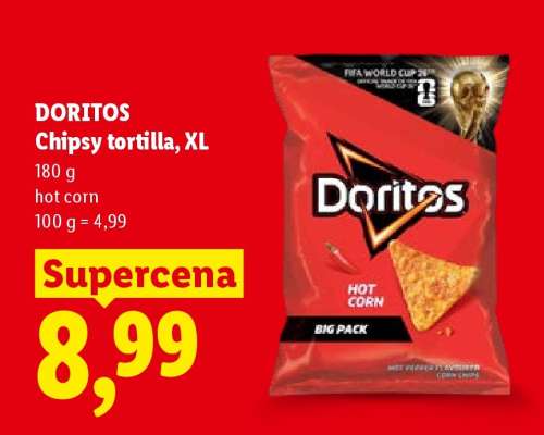 DORITOS Chipsy tortilla, XL