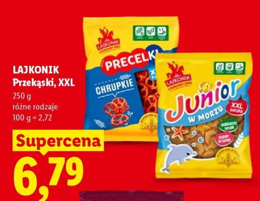 LAJKONIK Przekąski, XXL