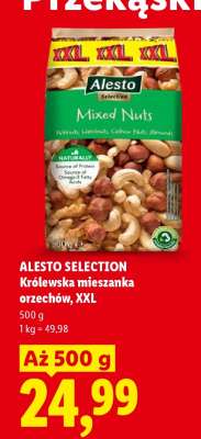 ALESTO SELECTION Królewska mieszanka orzechów, XXL