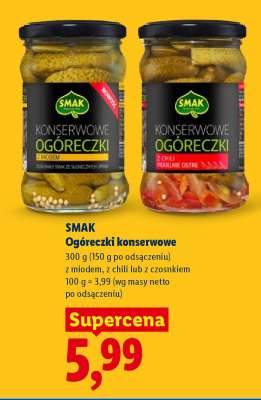 SMAK Ogóreczki konserwowe