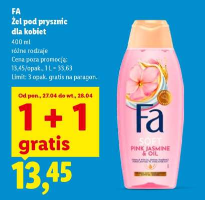 FA Żel pod prysznic dla kobiet