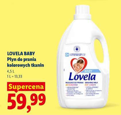 Lovela Baby Płyn do prania kolorowych tkanin