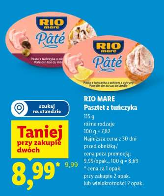 RIO MARE Pasztet z tuńczyka