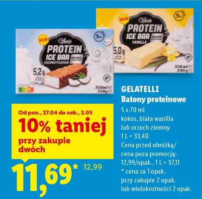 GELATELLI Batony proteinowe