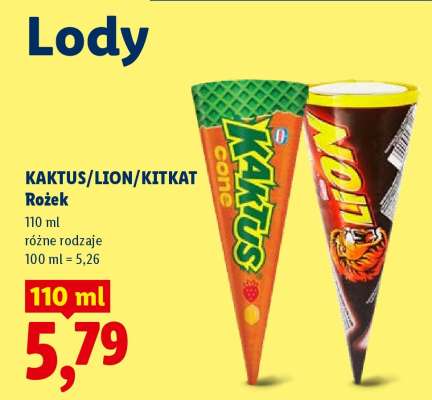 KAKTUS/LION/KITKAT Rożek