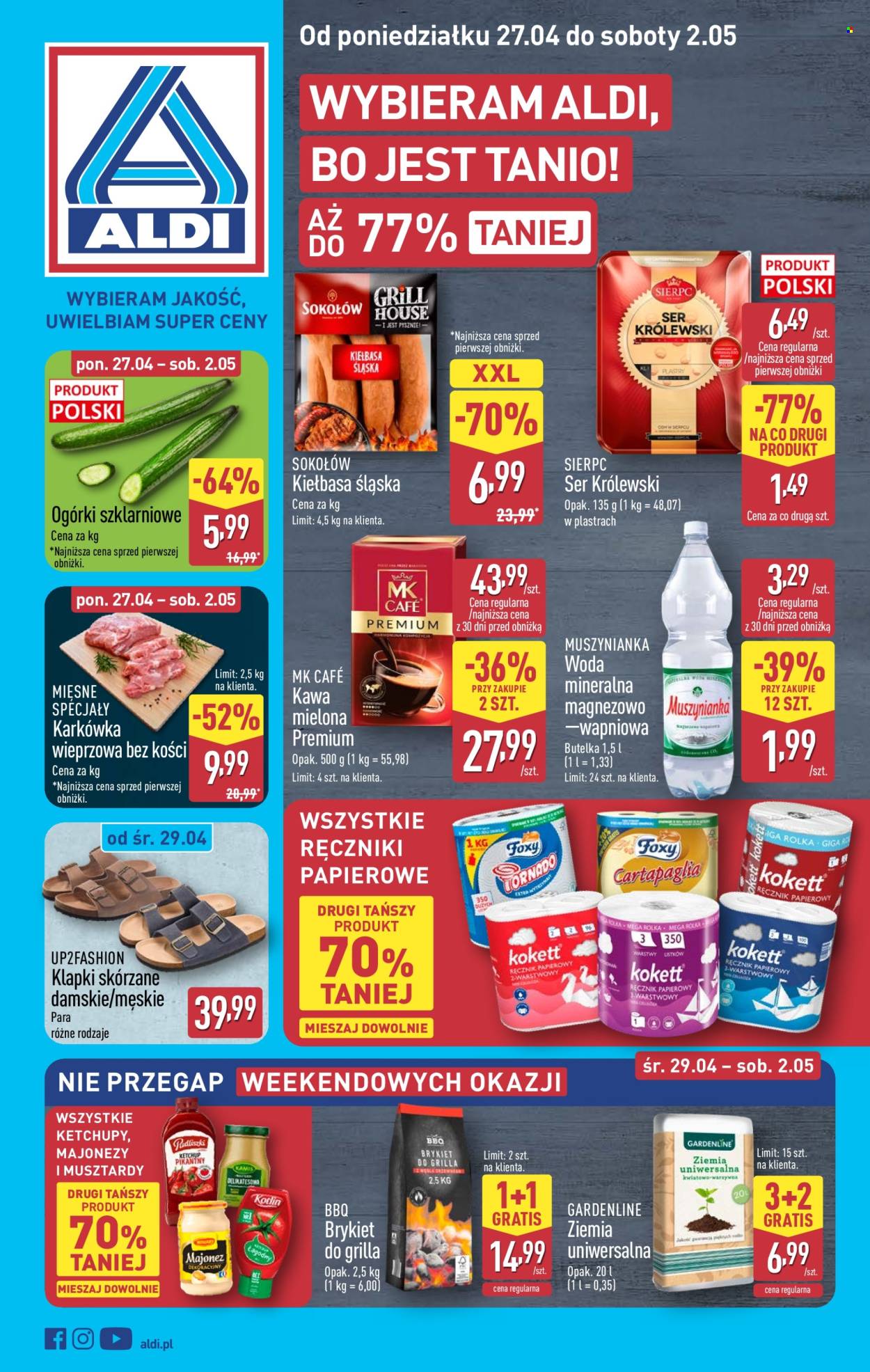 Gazetka ALDI - 27.04.2026 - 2.05.2026. Strona 1