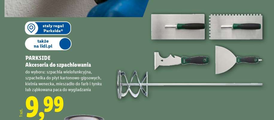 Parkside Akcesoria do szpachlowania
