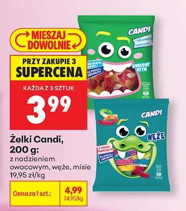Żelki Candi, 200 g