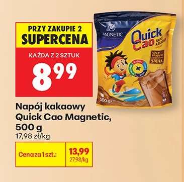 Napój kakaowy Quick Cao Magnetic 500 g