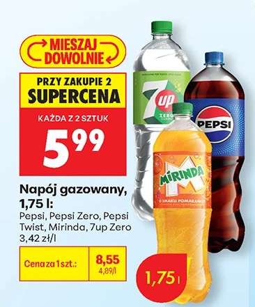 Napój gazowany, 1,75 l