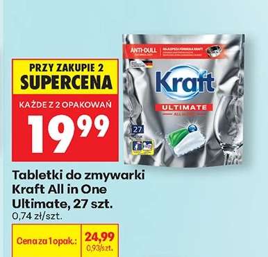 Tabletki do zmywarki Kraft All in One Ultimate , 27 szt