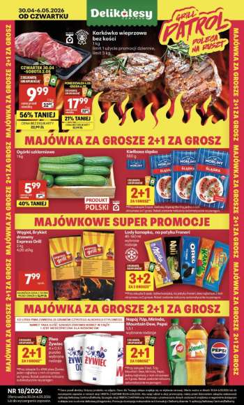 thumbnail - Gazetka Delikatesy Centrum