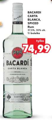 BACARDI CARTA BLANCA, SPICED