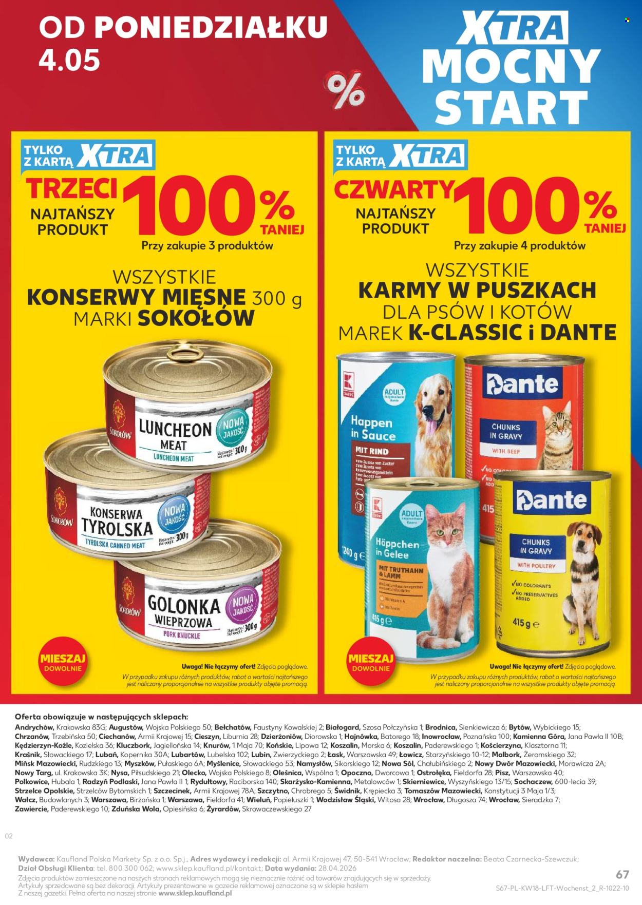 Gazetka Kaufland - 29.04.2026 - 6.05.2026. Strona 67