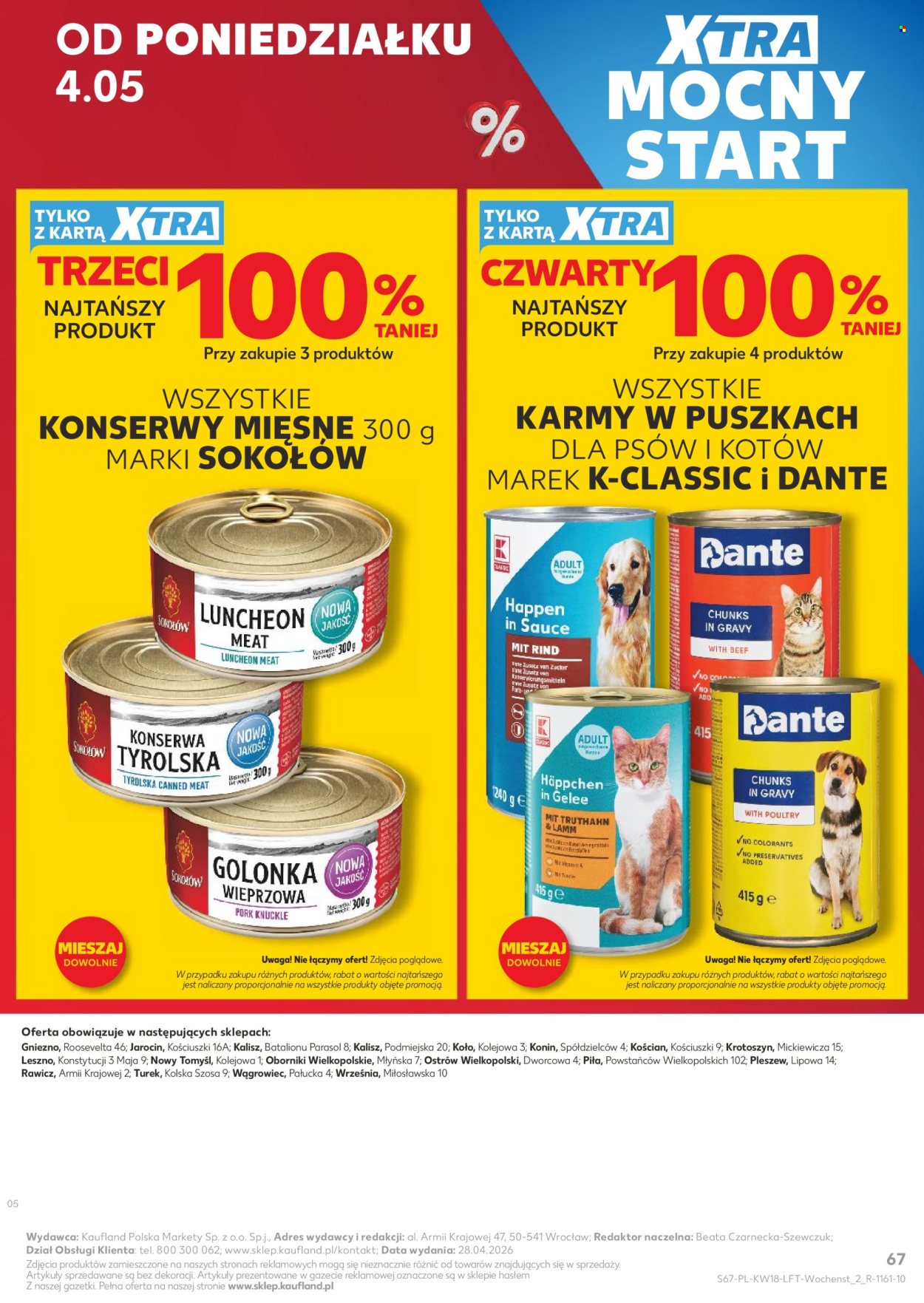 Gazetka Kaufland - 29.04.2026 - 6.05.2026. Strona 67